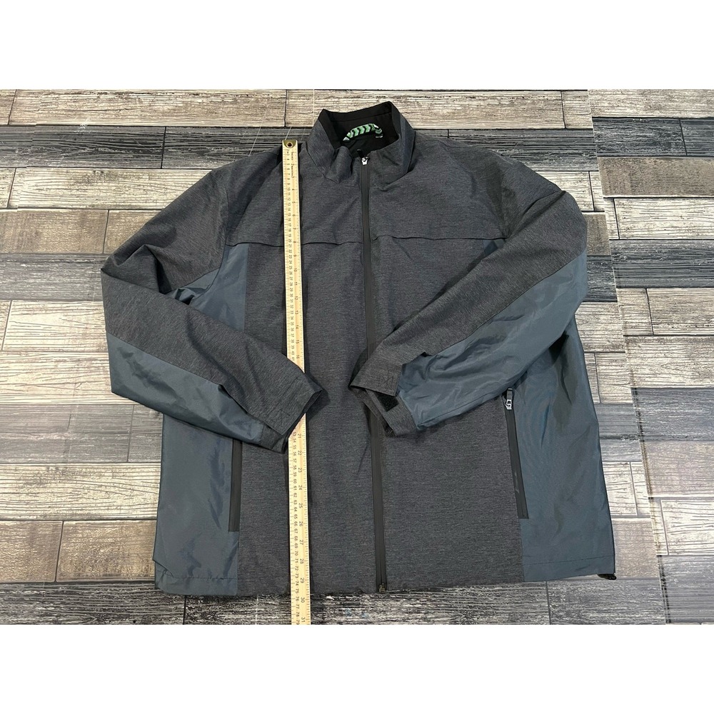 Johnston & Murphy jacket mens XXL‎ Grey XC4 Golf full zip lightweight stretch